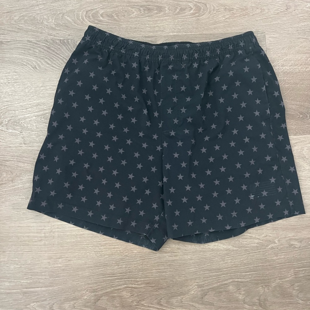 Chubbies Athletic Black Shorts with Relaxed Fit